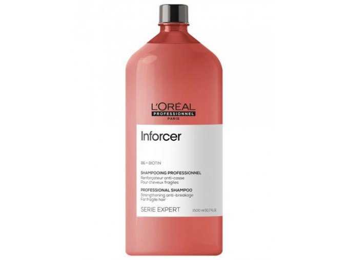 LOREAL Serie Expert Inforcer Shampoo 1500ml - posilující šampon s Biotinem pro křehké vlasy