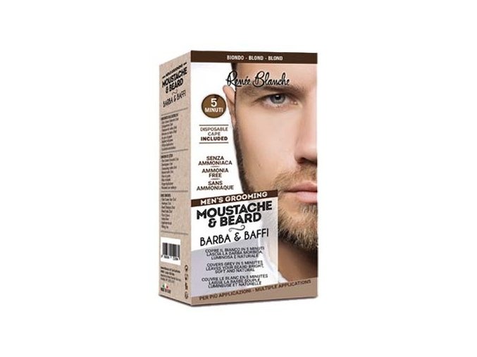 RENEÉ BLANCHE Men´s Grooming Blond - profi 5min. barva na vousy a kníry - blond