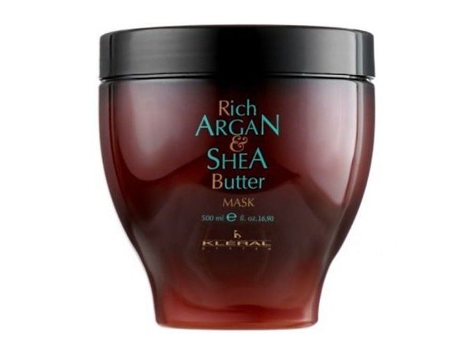 KLÉRAL Argan and Shea Butter Mask 500ml - intenzivní maska s arganovým olejem