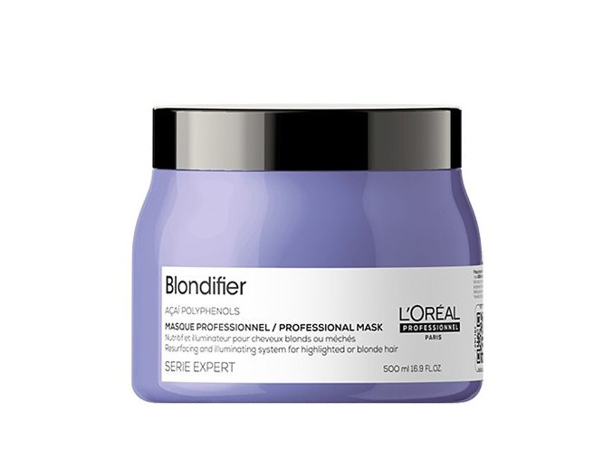 LOREAL Expert Blondifier Mask 500ml - regenerační maska na blond vlasy