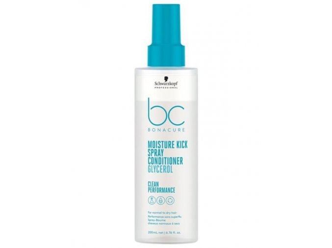 SCHWARZKOPF BC Moisture Kick Conditioner Spray 200ml - pro suché a trvalené vlasy