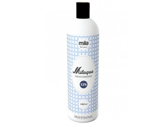 MILAQUA 12% Cream Peroxide 1000ml - oxidant, krémový peroxid vodíku