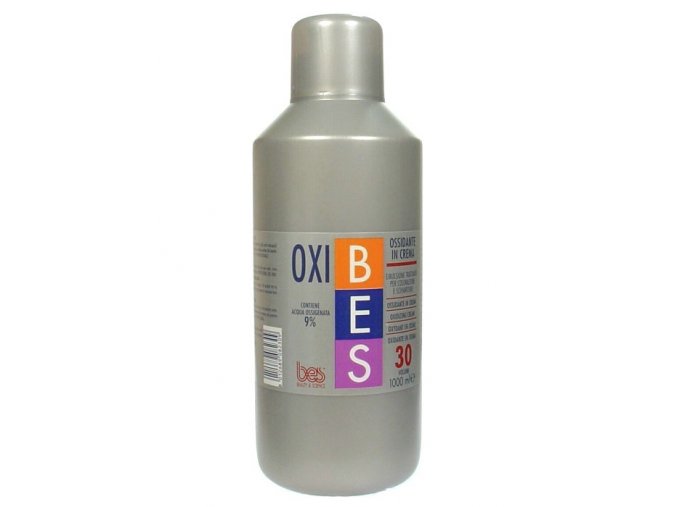 BES Oxibes 9% Ossidante In Crema - krémový peroxid pro barvy Bes HiFi - 9%