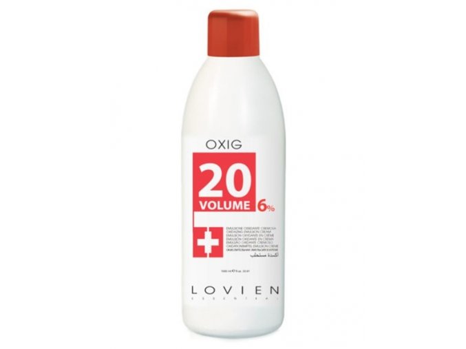 LOVIEN ESSENTIAL OXIG 6% Peroxid k barvám a melíru na vlasy Lovien - 1000ml