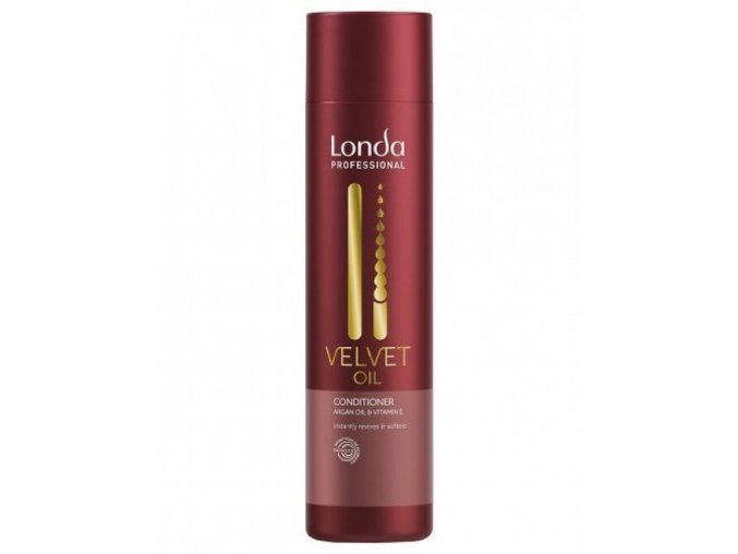 LONDA Velvet Oil Argan Oil Conditioner 250ml - regenerační kondicioner s arganovým olejem