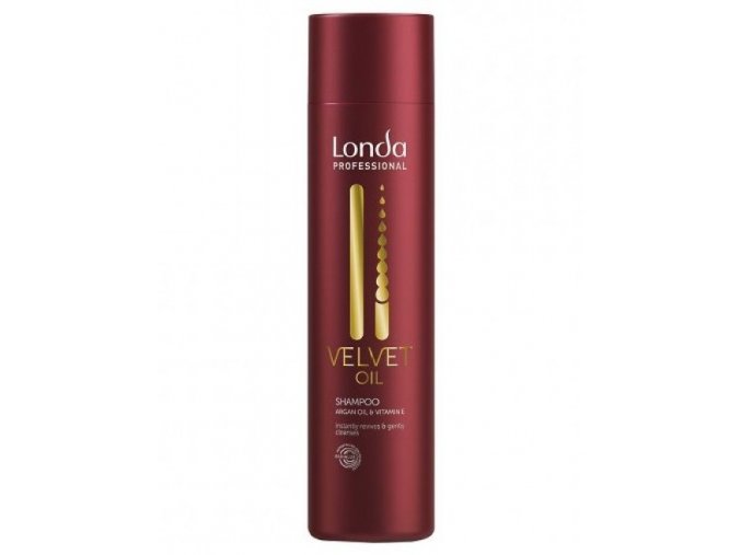 LONDA Velvet Oil Argan Oil Shampoo 250ml - revitalizační šampon s arganovým olejem