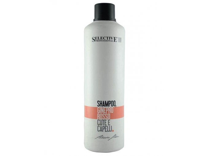 SELECTIVE Professional Ginepro Rosso Shampoo 1000ml -  šampon pro normální a mastné vlasy