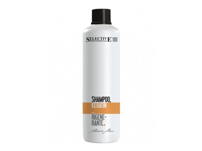SELECTIVE Professional Shampoo Keratin Rigenerante 1l - keratinový šampon na vlasy