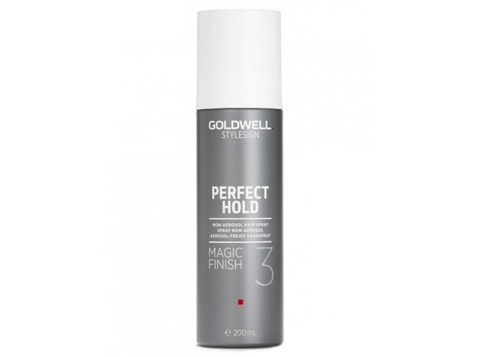 GOLDWELL Perfect Hold Magic Finish Hairspray 200ml - sprej pro zářivý lesk bez aerosolu