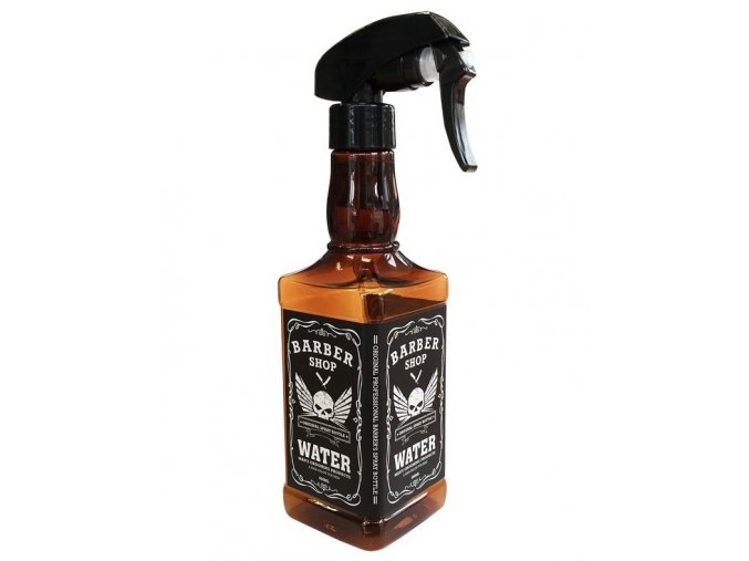 BARBER JACK Rozprašovač na vodu v originálním designu whisky láhve 500ml