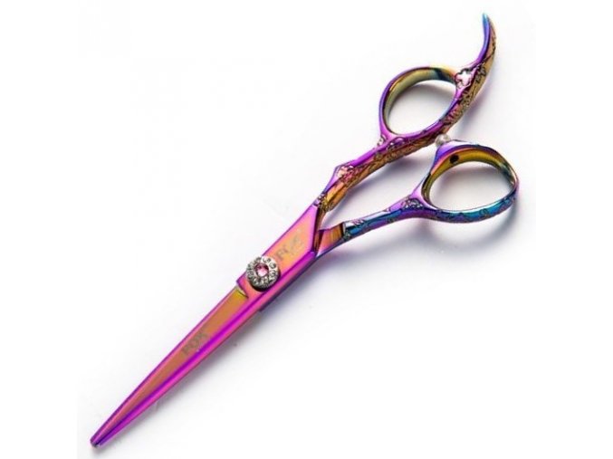 FOX Glamour Profesionální kadeřnické nůžky na vlasy 5,5´ Limited Edition