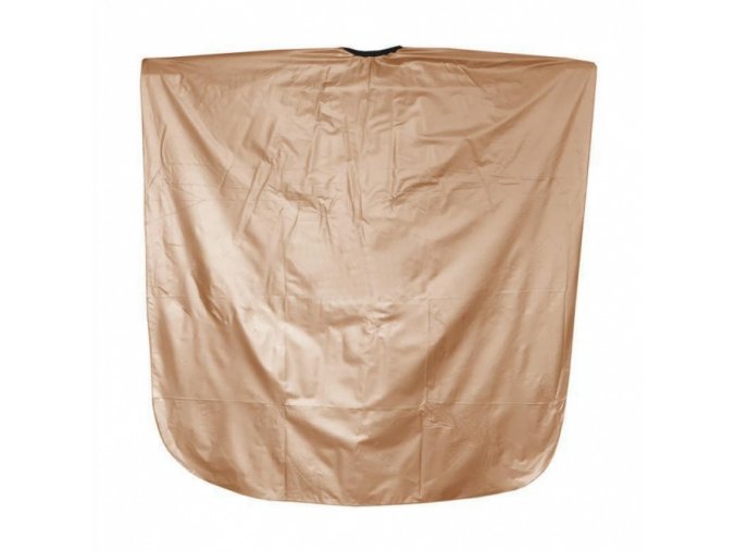 SALON KOMPLET Kadeřnická barvicí pláštěnka z PVC - zlatá