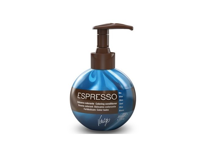 VITALITYS Espresso Barevný tónovací balzám - Blue - modrý 200ml