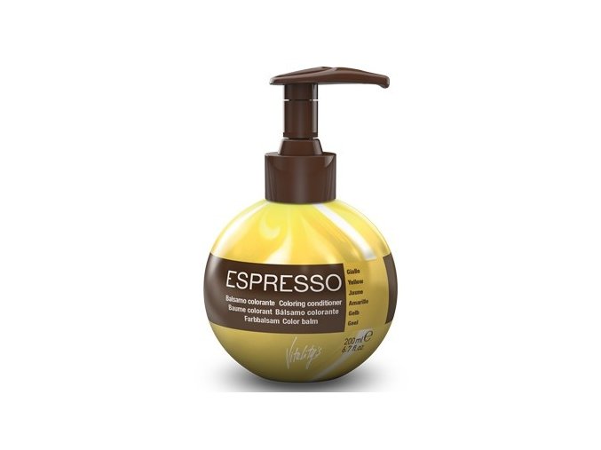 VITALITYS Espresso Barevný tónovací balzám - Yellow - žlutý 200ml