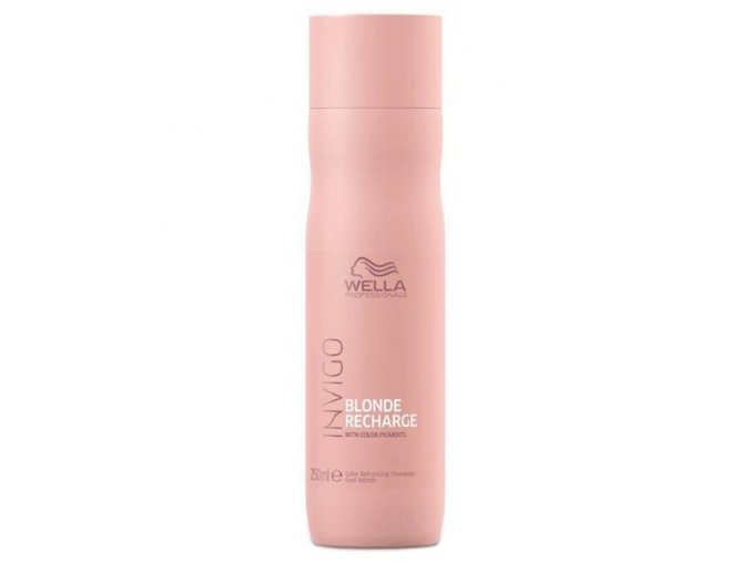 WELLA Invigo Cool Blonde Recharge Shampoo 250ml - šampon pro studenou blond