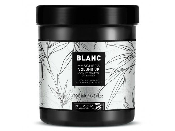 BLACK Blanc Volume Up Mask 1000ml - maska pro objem jemných vlasů