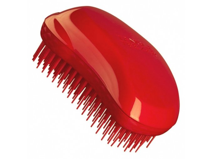 TANGLE TEEZER Original Thick and Curly - kartáč pro husté a kudrnaté vlasy - červený