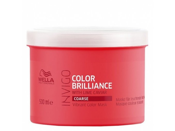 WELLA Invigo Color Brilliance Coarse Treatment 500ml - kúra pro silné barvené vlasy