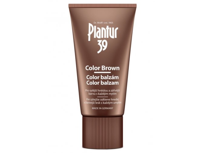 PLANTUR 39 Color Brown kofeinový balzám proti padání vlasů na hnědé vlasy 150ml