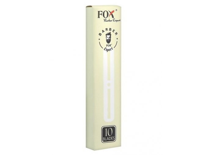 FOX Barber Expert 10 Blades for Styling Having Razor - dlouhé žiletky 10ks