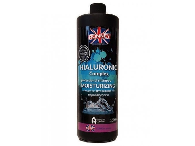 RONNEY Hialuronic Complex Shampoo 1000ml - šampon pro suché a poškozené vlasy