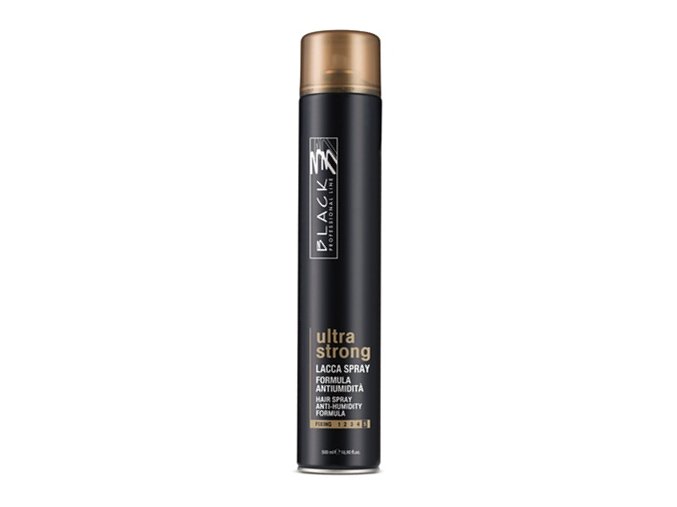 BLACK Styling Ultra Strong Hair Spray - ultra silně tužící lak na vlasy 500ml