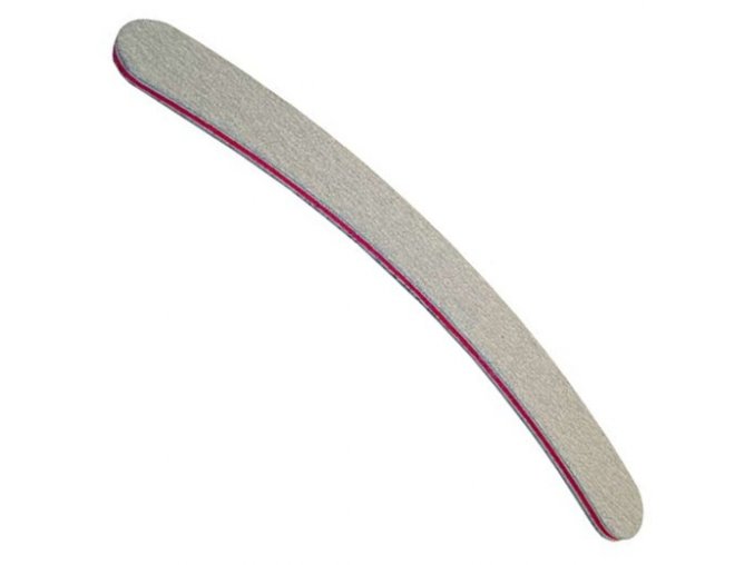 DUKO Pilníky Pilník na nehty prohlý (banán) 4x17,7cm - oboustranný 1hrubost