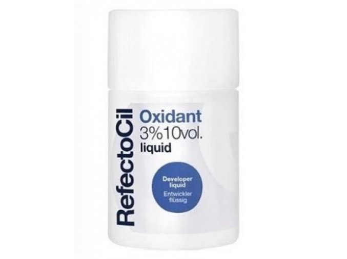 REFECTOCIL Oxidant Liquid 3% - tekutý peroxid pro barvy na obočí a řasy 100ml