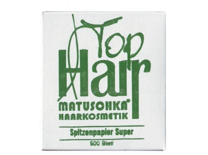 MATUSCHKA Top Hair - kadeřnické papírky na trvalou ondulaci 500ks