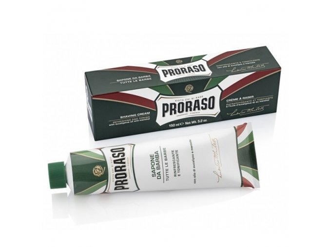 PRORASO Eucalyptus Osvěžující krém na holení - eukalyptus 150ml