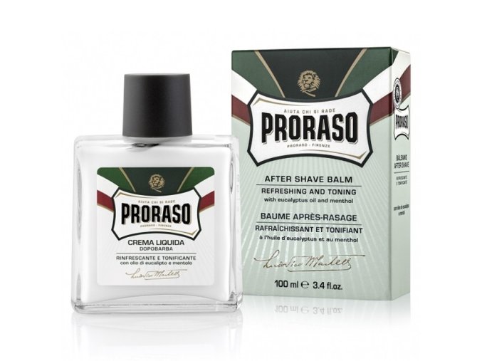 PRORASO Eucalyptus Osvěžující balzám po holení - eukalyptus 100ml