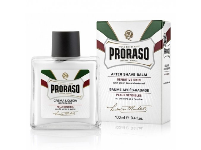 PRORASO Green Tea Balzám po holení pro citlivou pokožku - zelený čaj 100ml