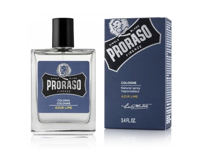 PRORASO Azur Lime Kolínská s vůní limetek, pomerančů a máty 100ml