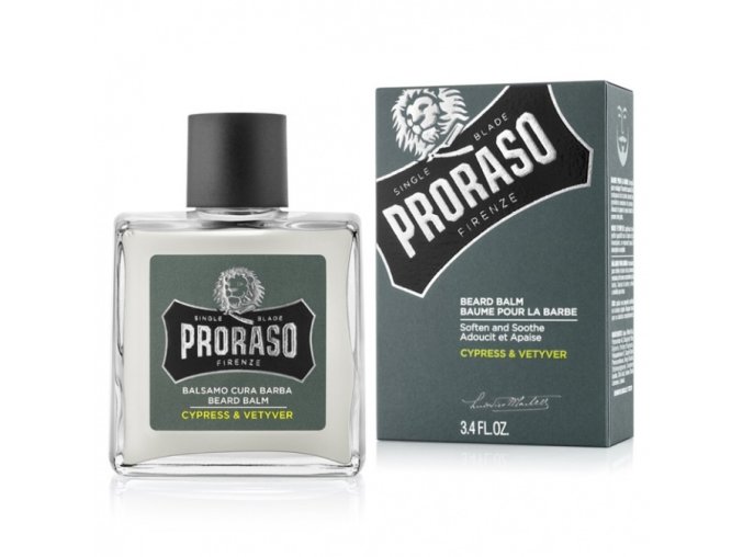 PRORASO Cypress Balzám na vousy s vůní cypřiše a asijské trávy vetyver 100ml