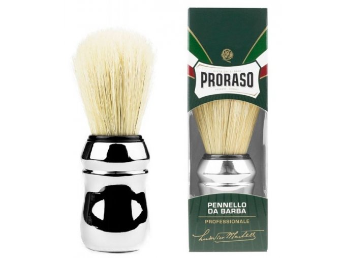 PRORASO Profesionální štetka na holení z kančích štětin