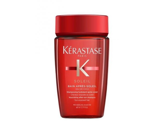 KÉRASTASE Soleil Bain Aprés-Soleil 80ml - šampon k moři s UV a Photo filtrem