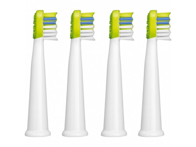 SENCOR SOX 014GR Náhradní hlavice pro dětský elektrický zubní kartáček SOC - zelené 4ks
