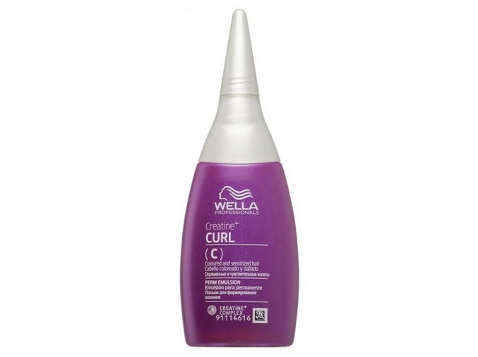 WELLA Curl Creatine+ Perm C 75ml - trvalá pro barvené a citlivé vlasy