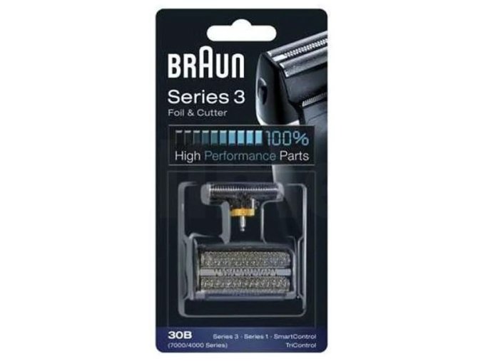 BRAUN Series 3-30B Foil and Cutter - náhradní planžeta a břit pro strojky Braun Series 3 a 1