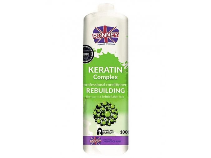 RONNEY Keratin Complex Conditioner 1000ml - kondicionér pro slabé a křehké vlasy