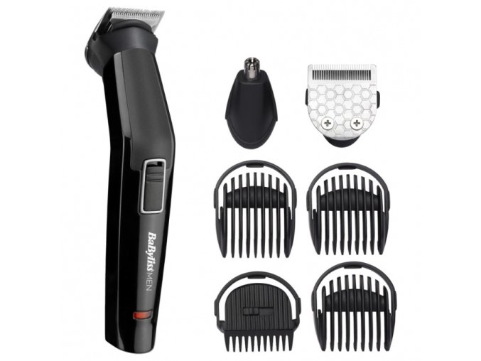 BABYLISS Men MT725E Multi 6v1 - multifunkční zastřihovač vlasů, vousů a chloupků