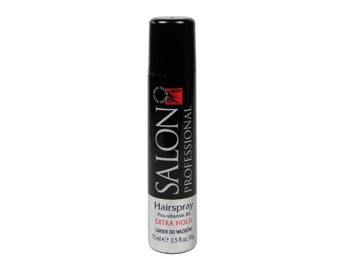 SALON PROFESSIONAL Hairspray Extra Hold 75ml - lak na vlasy do kabelky s provit. B5