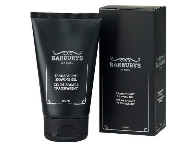 BARBURYS Transparent Shaving Gel 100ml - gel na holení pro precizní oholení