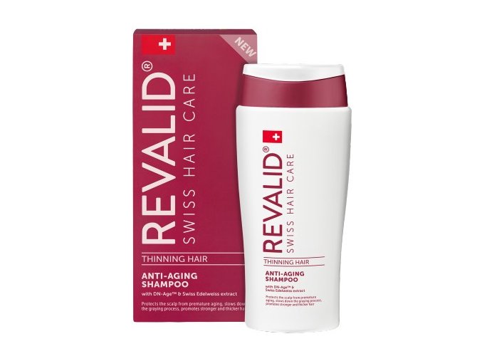 REVALID Thinning Hair Anti-Aging Shampoo 200ml - šampon proti šedivění a stárnutí vlasů