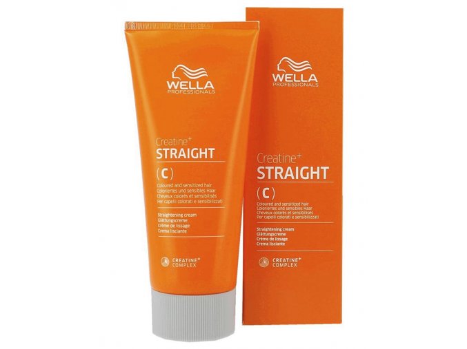 WELLA Straight C Creatine+ 200ml - narovnávač pro barvené vlasy a jemné vlasy