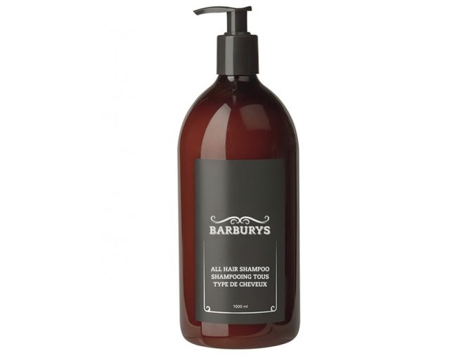 BARBURYS All Hair Shampoo 1000ml - šampon 3v1 pro všechny typy vlasů