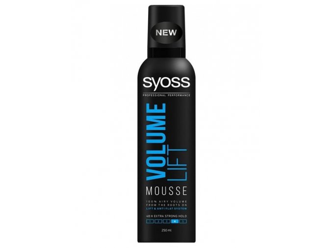 SYOSS Professional VOLUME Mousse pěnové tužidlo pro maximální objem vlasů 250ml