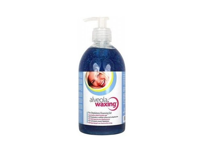 ALVEOLA Waxing Pre-Depilatory Cleansing Gel před depilací s měsíčkem 500ml