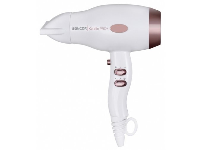 SENCOR SHD 8100GD Keratin PRO+ 2100W - fén na vlasy s profesionálním AC motorem