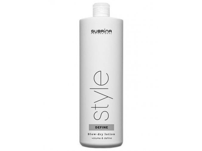 SUBRÍNA Style Define Blow-dry 1000ml - lotion pro objem a fixaci účesu